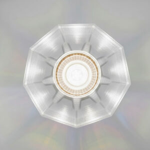 Louver Prisma9 Translúcido - Compatible con Sistema E27 rosca exterior SISTEMA Green Ball