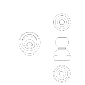 Repuesto Sistema Green Ball - Porta-Portalámparas 4.9W