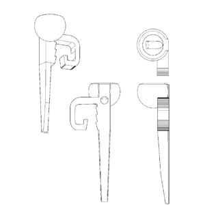 Green Ball - Base Gancho con estaca